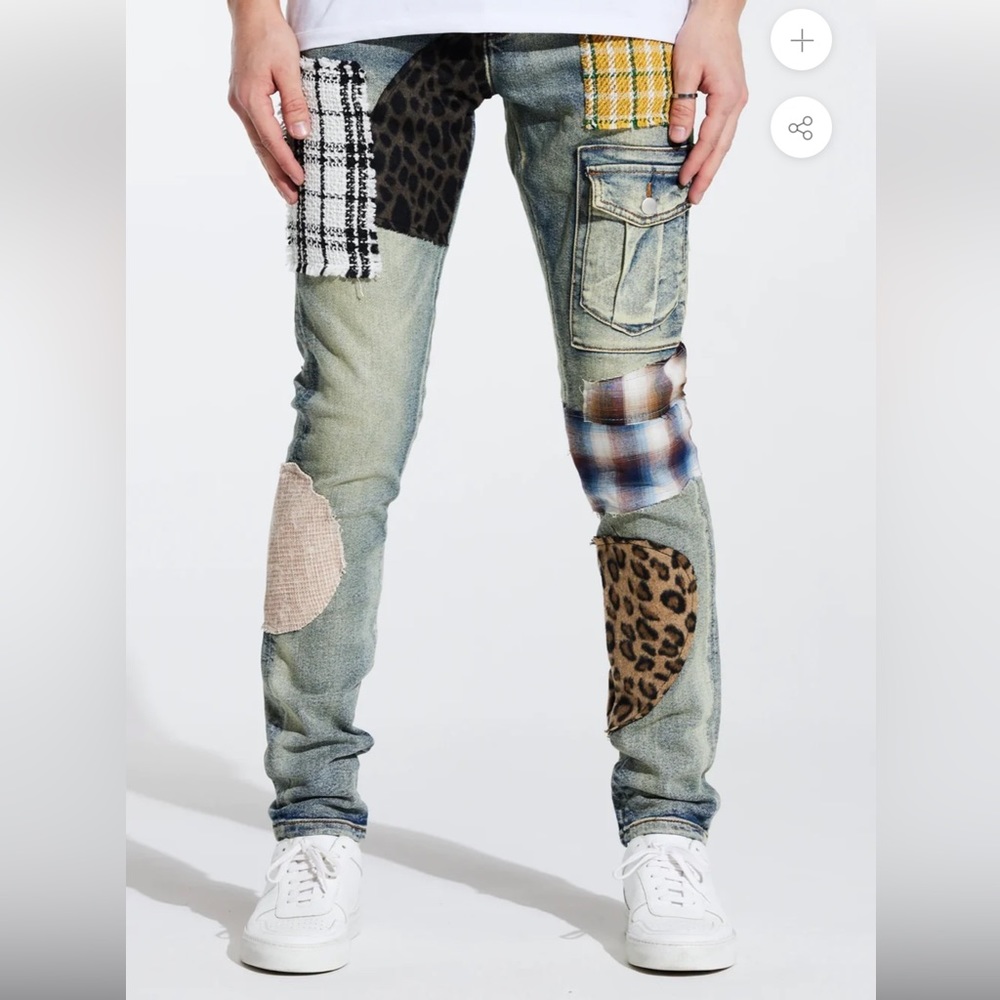 MENS EMBELLISH JEANS